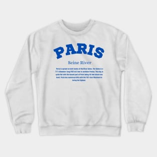 PARIS Seine River Crewneck Sweatshirt